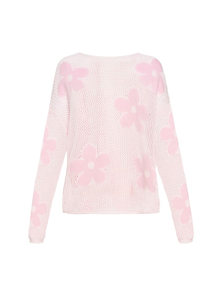 

Женский свитер светло-розового цвета usha BLUE LABEL