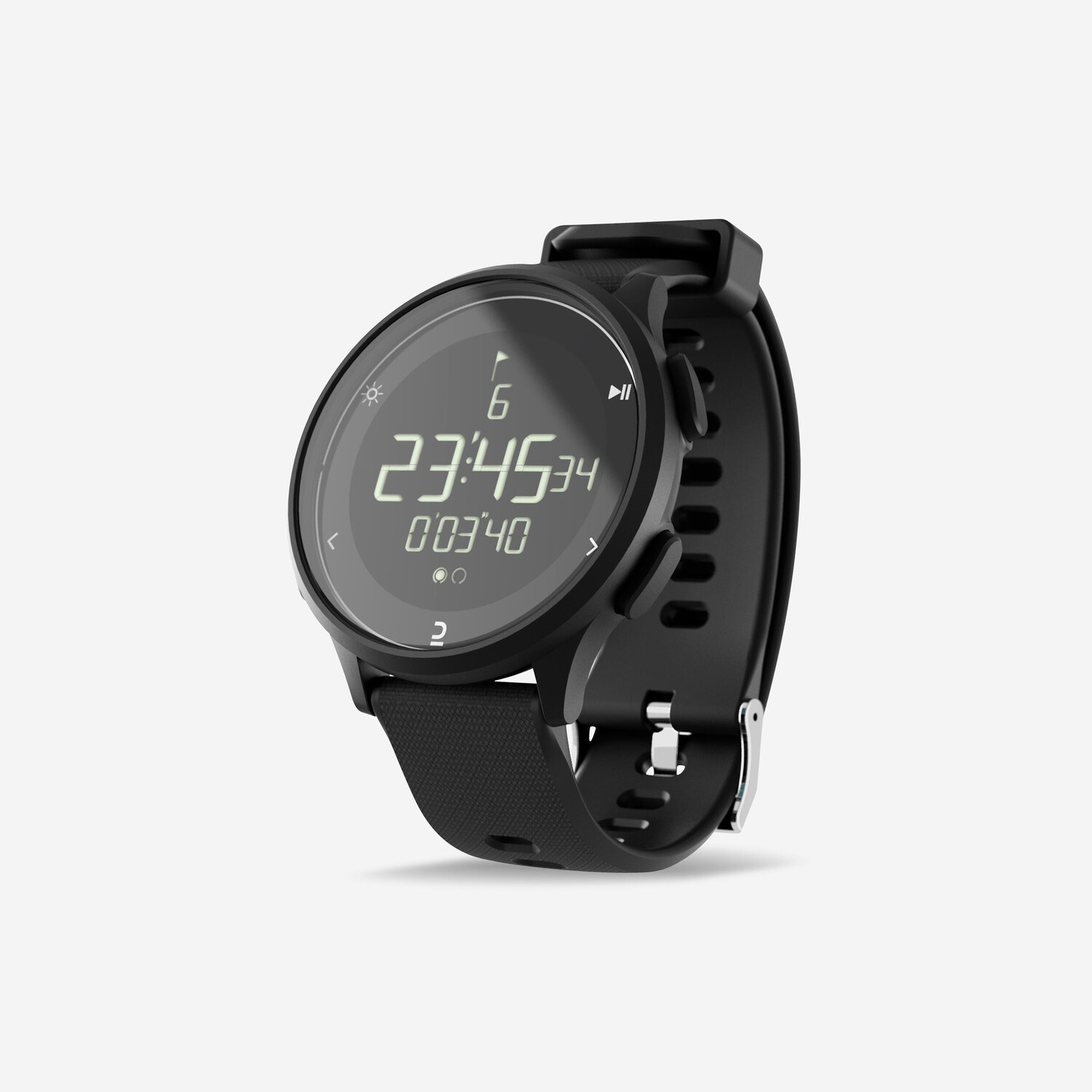 

W500M Секундомер для бега - черный Decathlon