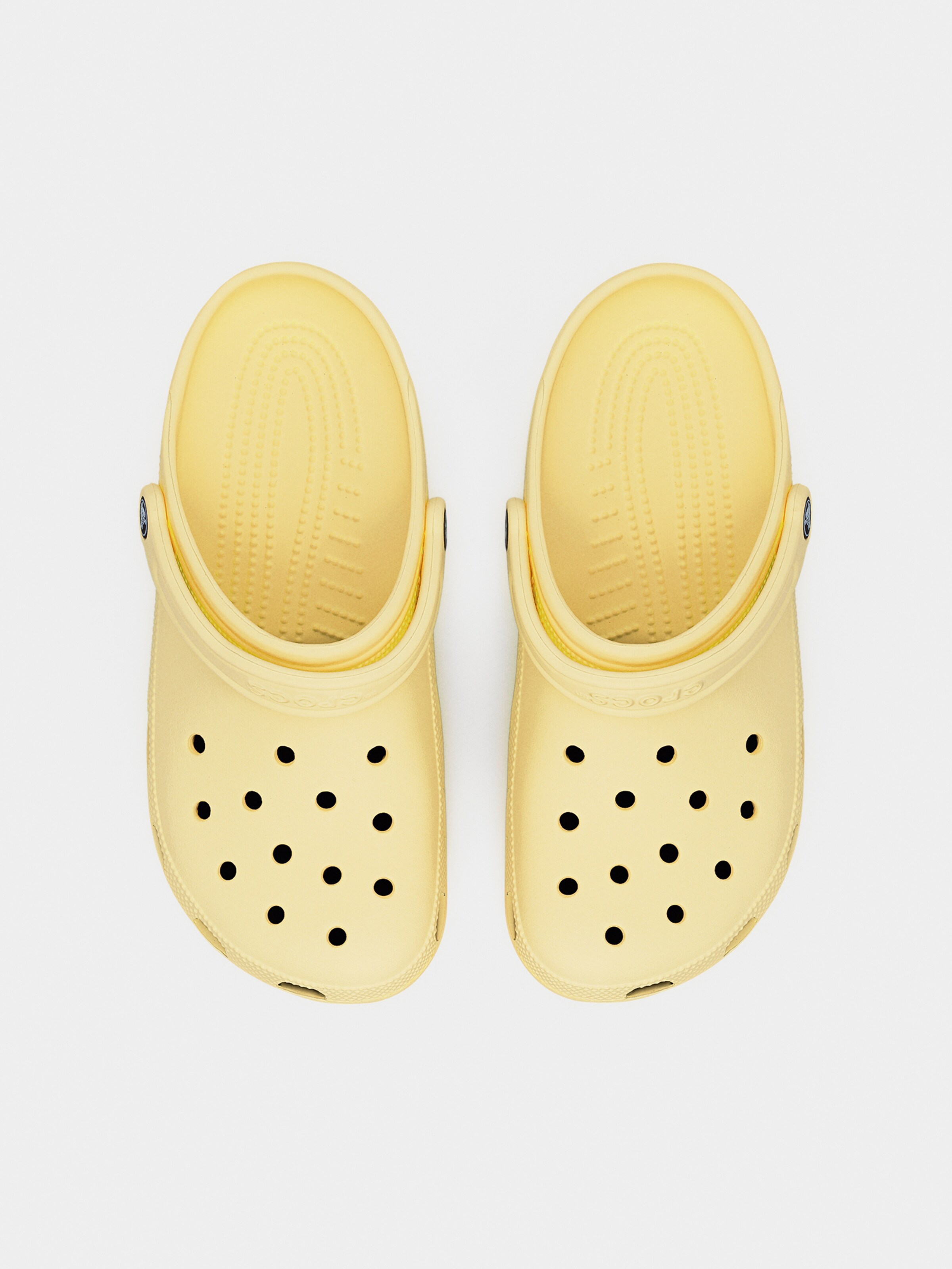 Crocs Классические сабо 'Classic' в желтом цвете — фото 4