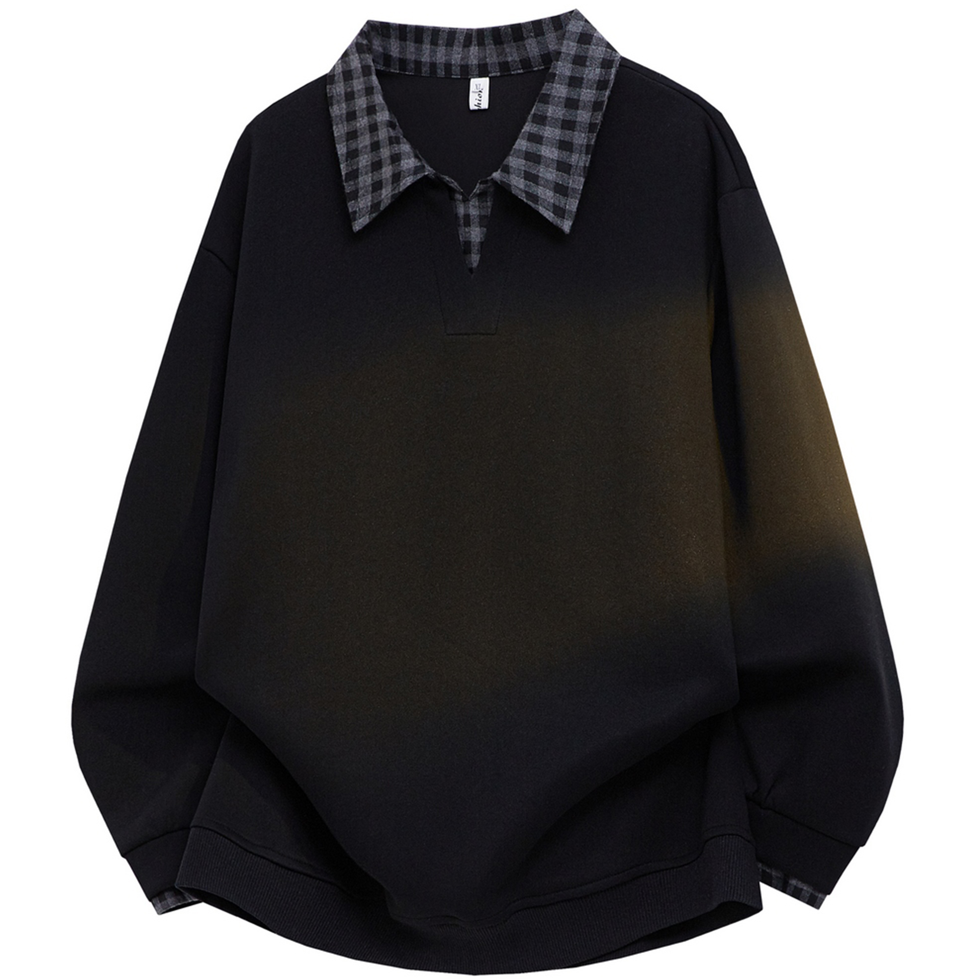 

Футболка с длинным рукавом Unisex X1617, черный [fleece-lined]