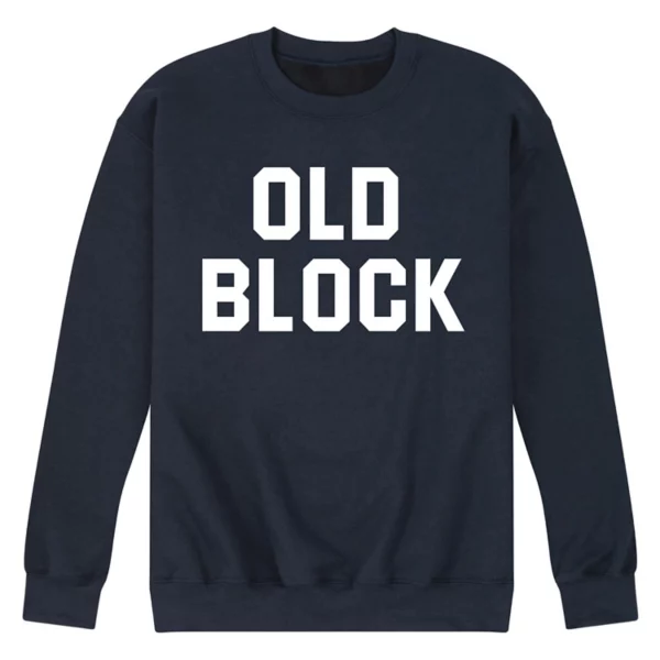 

Мужская флисовая толстовка Old Block Licensed Character, синий