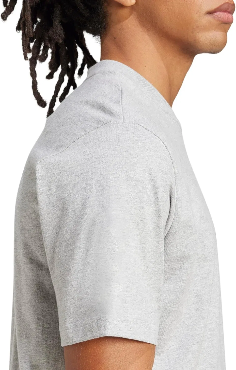 Футболка мужская, adidas Originals, Grey Heather/Black — фото 4