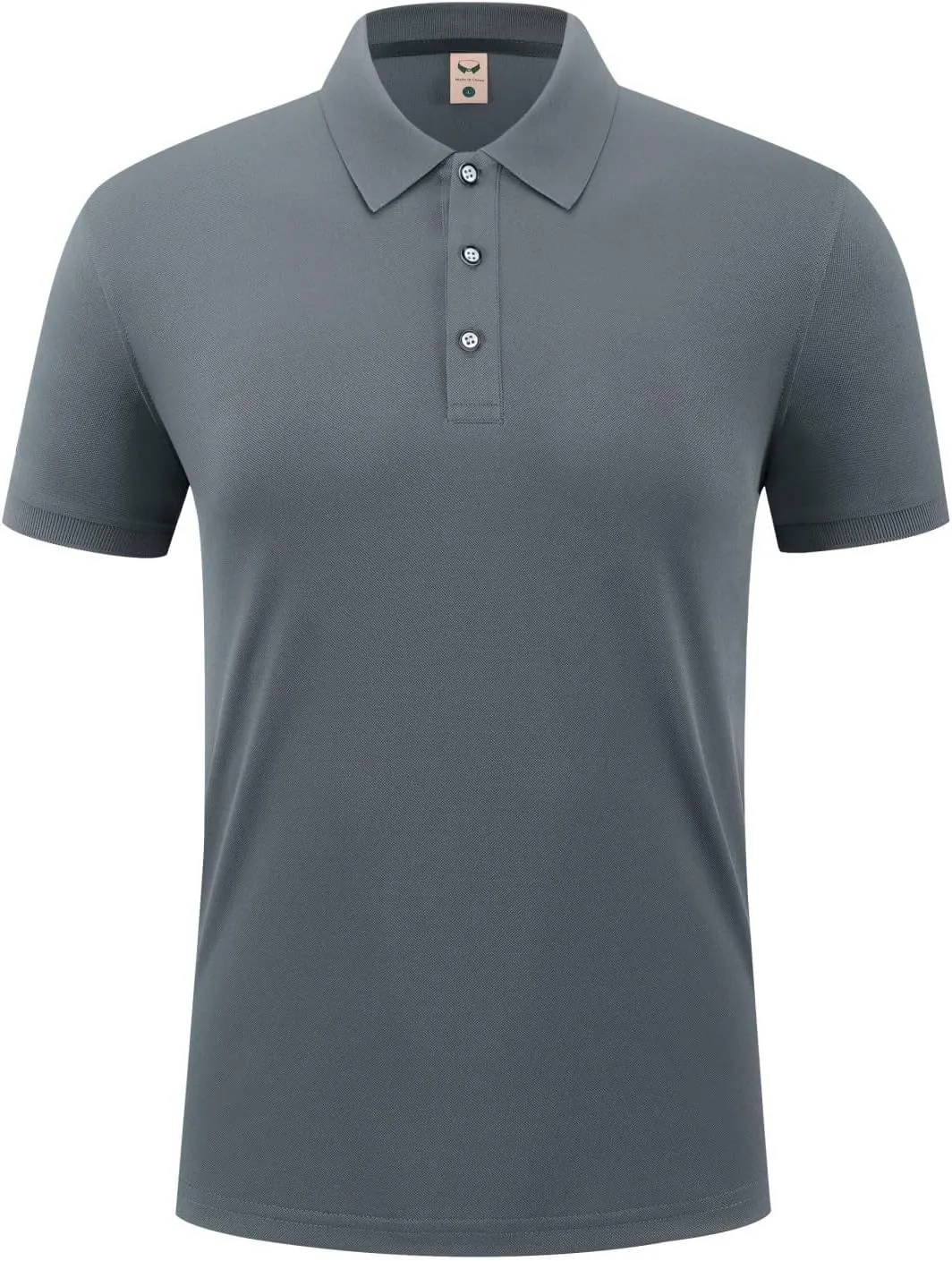 

Классическая поло для мужчин с коротким рукавом, влагоотводящая