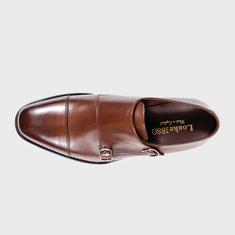 Мужские тёмно-коричневые туфли Loake Cannon от Loake — фото 2