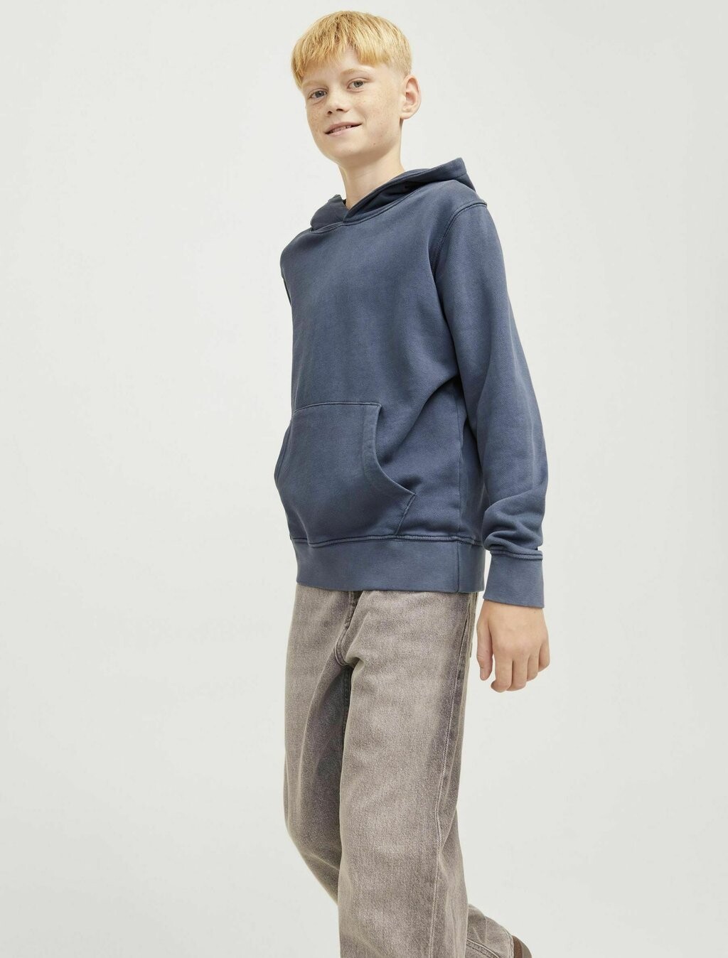 

Толстовка с капюшоном KAPUZENPULLOVER FÜR JUNGS Jack & Jones Junior, синий деним