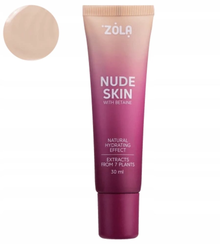 

Zola Nude Skin, тональная основа 01 Light Glow & White, 30 мл Project Lashes