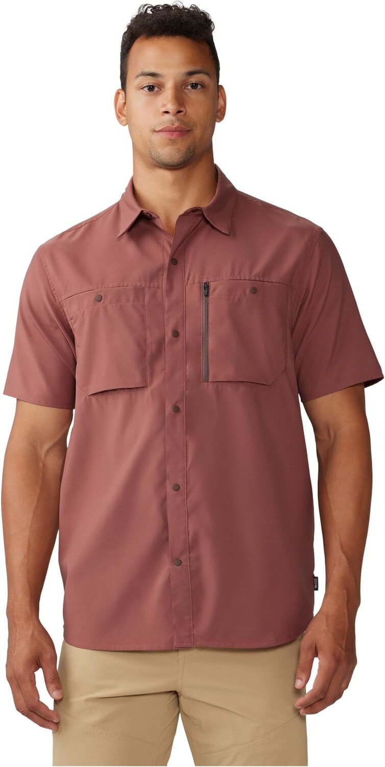 

Рубашка Mountain Hardwear Trail SenderShort Sleeve, цвет Clay Earth