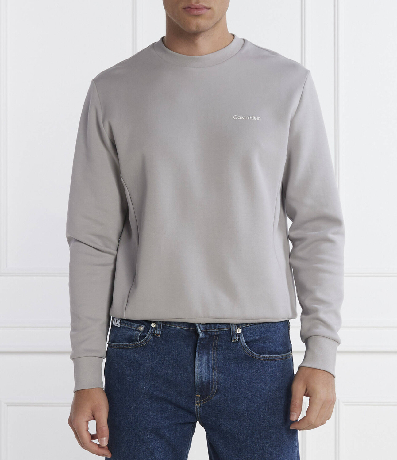 

Толстовка Calvin Klein Regular Fit, серый