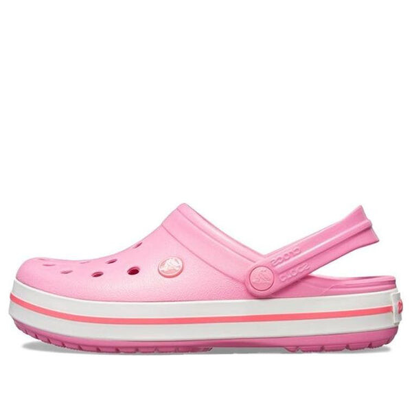 

Сандалии classic bayaband clog 'pink white' Crocs, красный