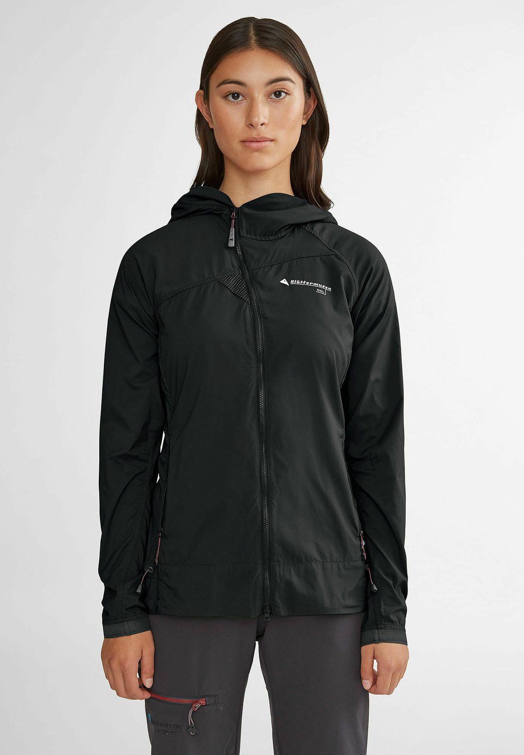

Куртка софтшелл NAL HOODED Klättermusen, черный