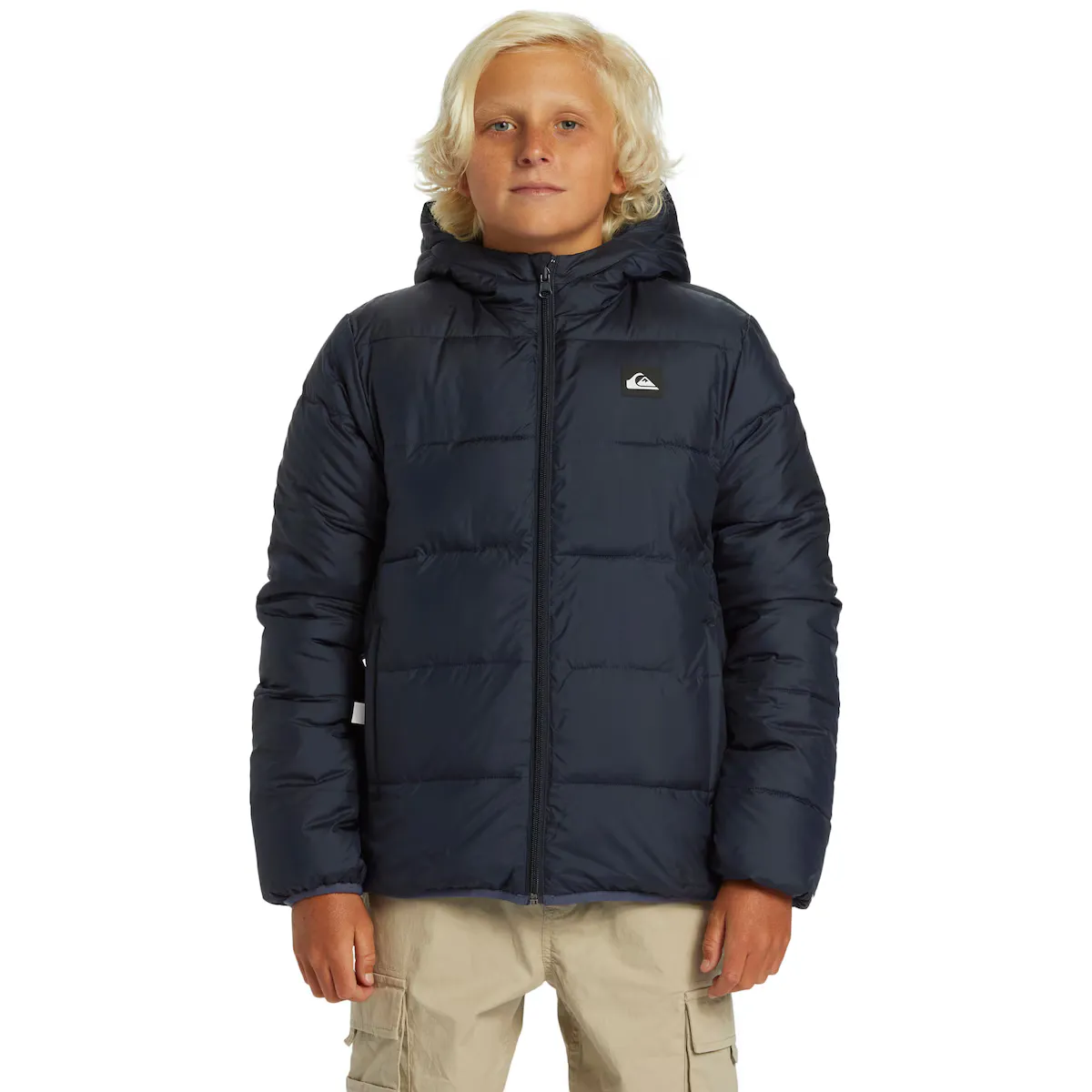 

Детская куртка Scaly Reversible Quiksilver, темно-синий