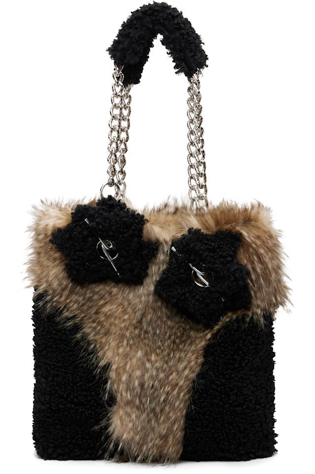 

Chopova Lowena Разноцветная флисовая сумка