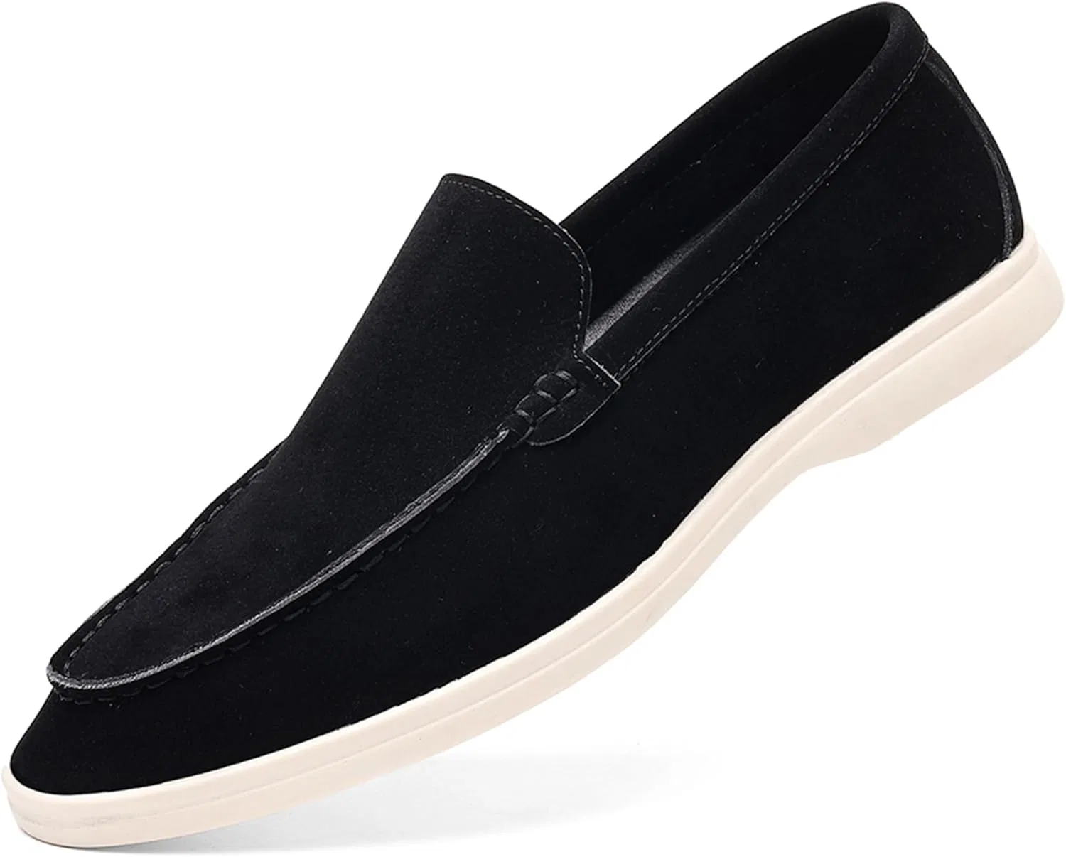 Мокасины мужские, кожаные, повседневные, Coramtty, A/Black