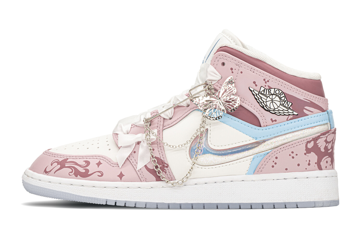 Кроссовки Jordan Air Jordan 1, розовый