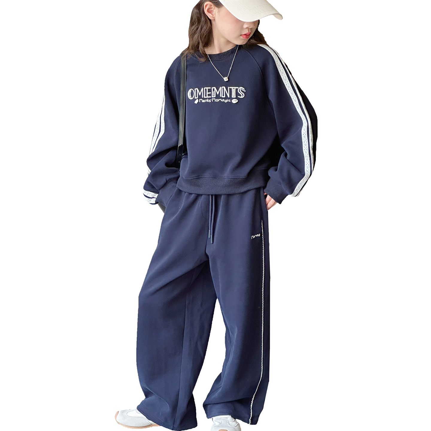 

Повседневная спортивная одежда для подростков весна-осень Disney, синий