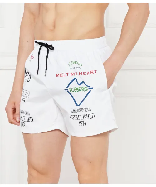 

Пляжные шорты Regular fit Iceberg, белый