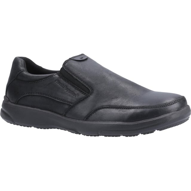

Мужские кожаные туфли-слипоны Aaron Hush Puppies, черный