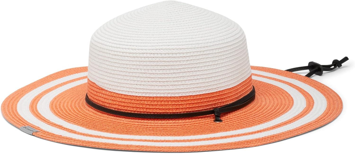 

Женская складная шляпа Columbia Global Adventure II, White/Peach