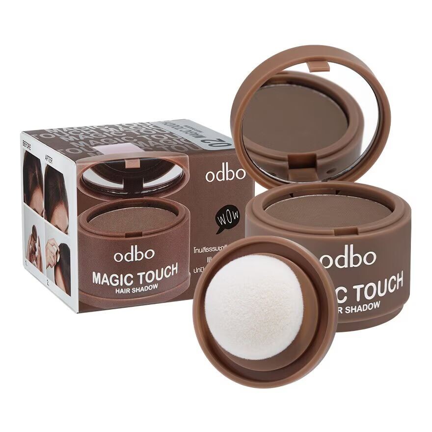 

ODBO Тени для волос Odbo Magic Touch 3г. 02 Коричневый, Brown