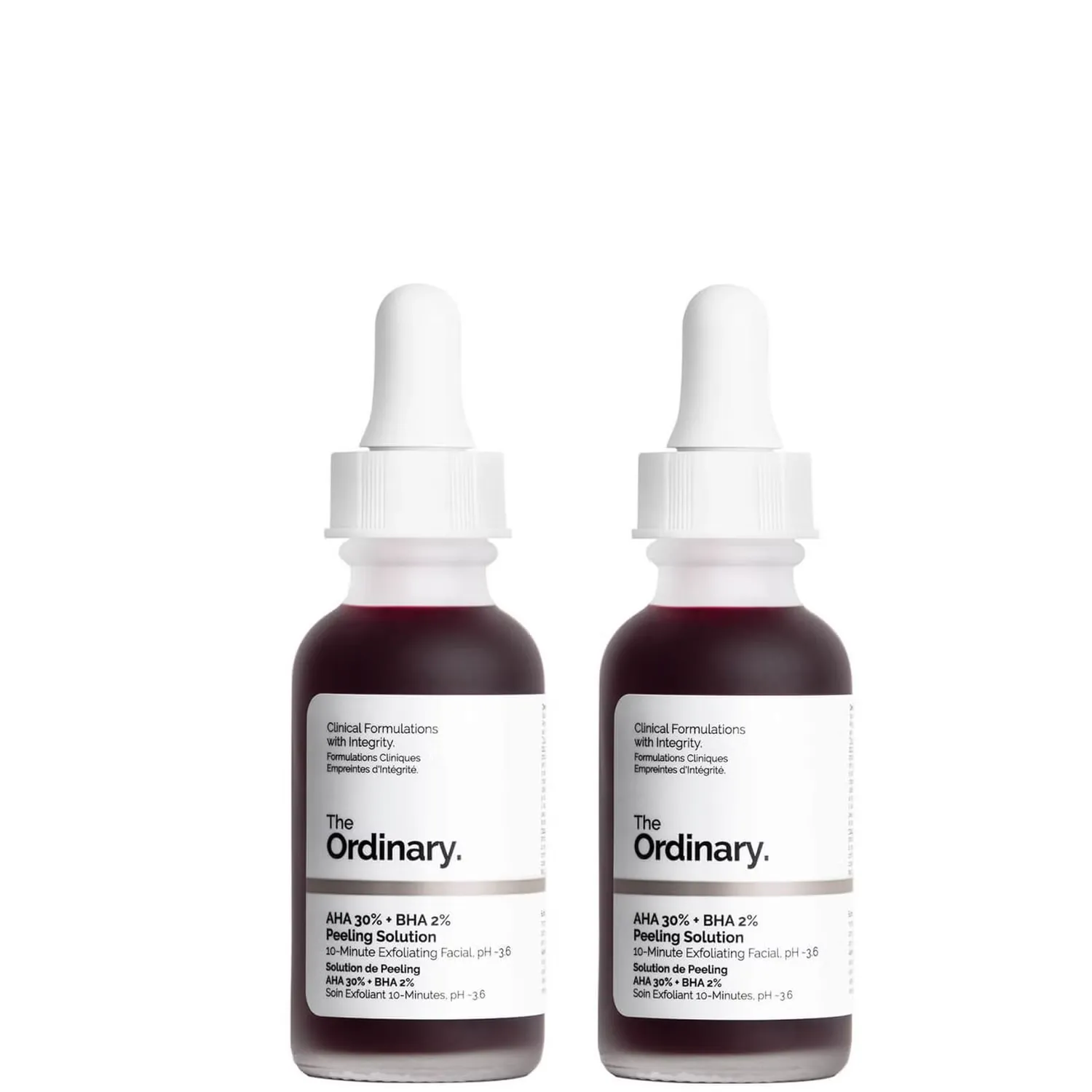 

Набор средств для пилинга Ordinary AHA 30% и BHA 2% The Ordinary