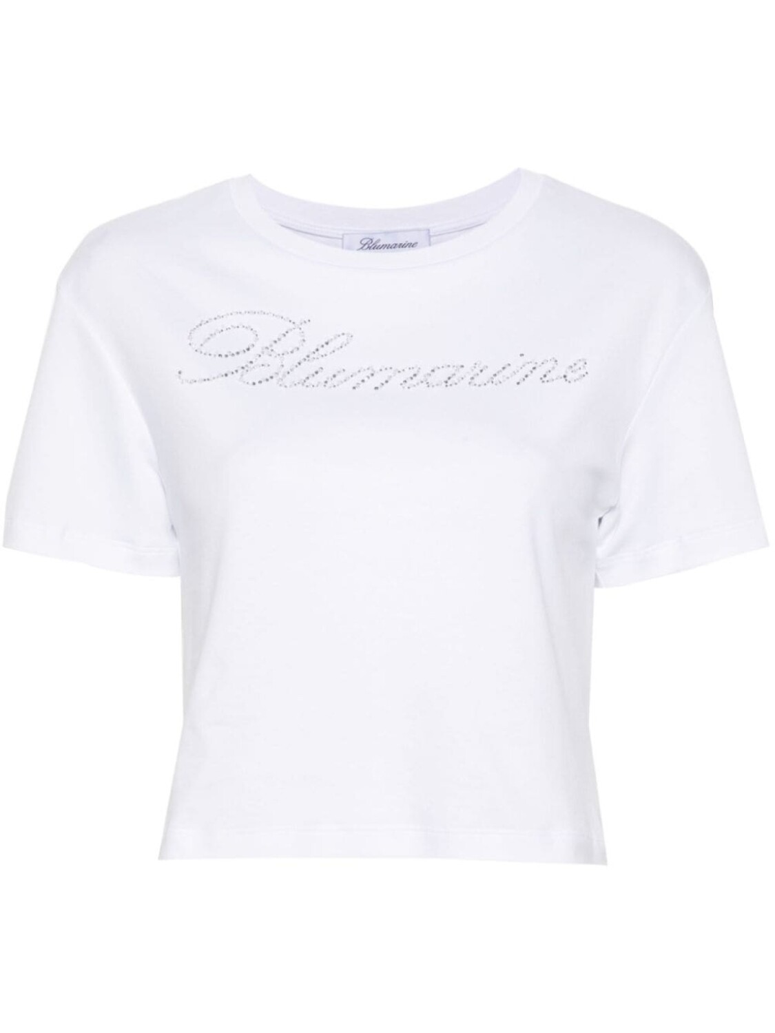 

Футболка со стразами Blumarine, белый