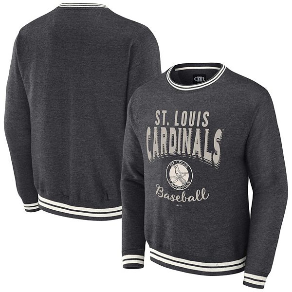 

Толстовка st louis cardinals vintage heather charcoal из коллекции darius rucker collection by fanatics Unbranded