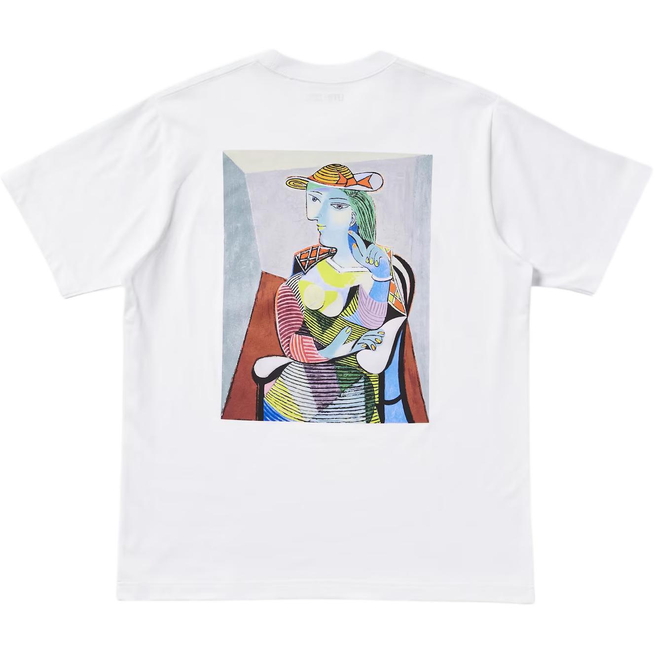 

UNIQLO Футболка BIJIASUO,LIANMINGKUAN Picasso, Collaboration SS25 Unisex White