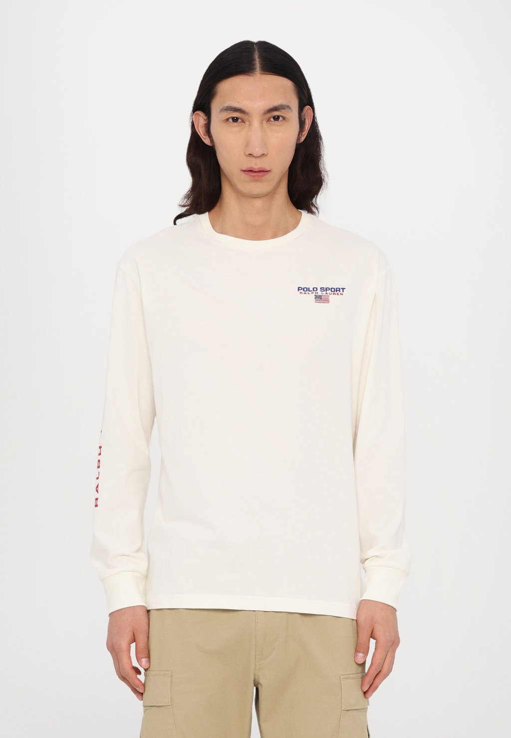 

Лонгслив CLASSIC FIT Polo Ralph Lauren, кремовый