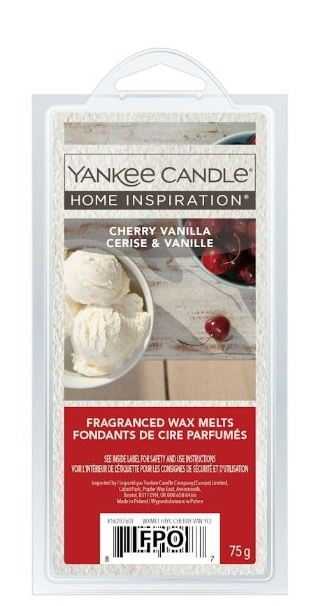 

Ароматизированный воск Yankee Candle Home Inspiration Cherry Vanilla, 1 шт