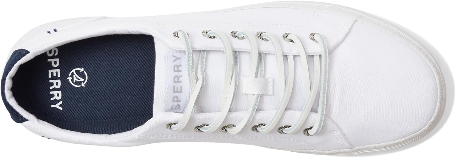 Мужские текстильные кроссовки Sperry SeaCycled Striper II, белый — фото 2