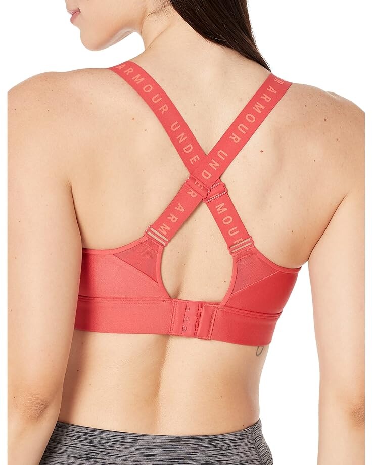 

Бюстгальтер Under Armour Infinity High Bra, цвет Chakra/After Burn