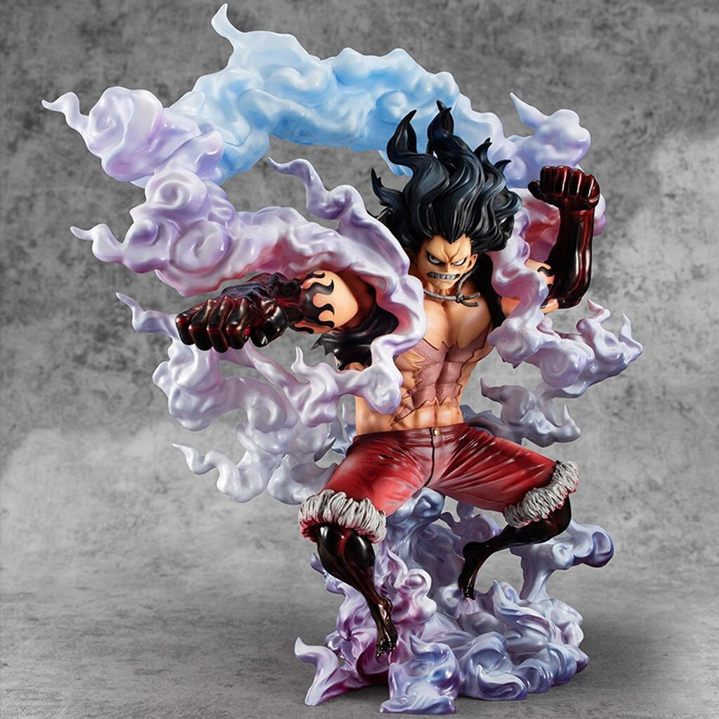 

26 см аниме One Piece The Snake Man Luffy Snakeman One Piece Monkey D Luffy Gear 4 SA-MAXIMUM Фигурка ПВХ Коллекционная модель игрушки Exlene