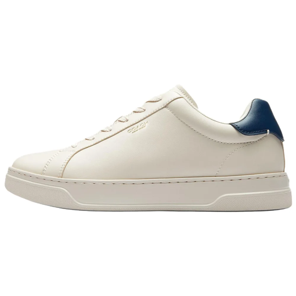 COACH Кроссовки скейтерские мужские low top из искусственной кожи highline бело-синие