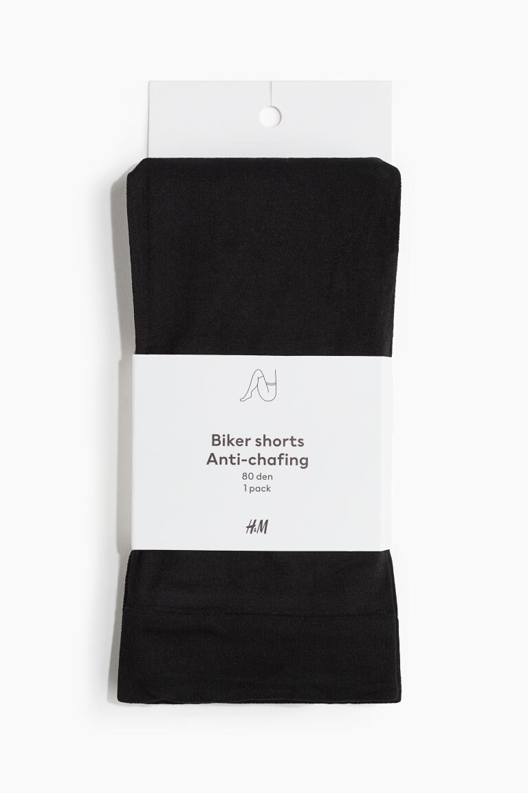 

Ненатирающие велосипедные шорты H&M, черный