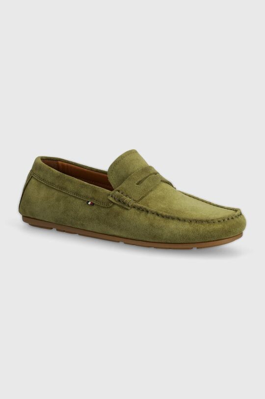 

Замшевые мокасины CASUAL SUEDE DRIVER Tommy Hilfiger, зеленый