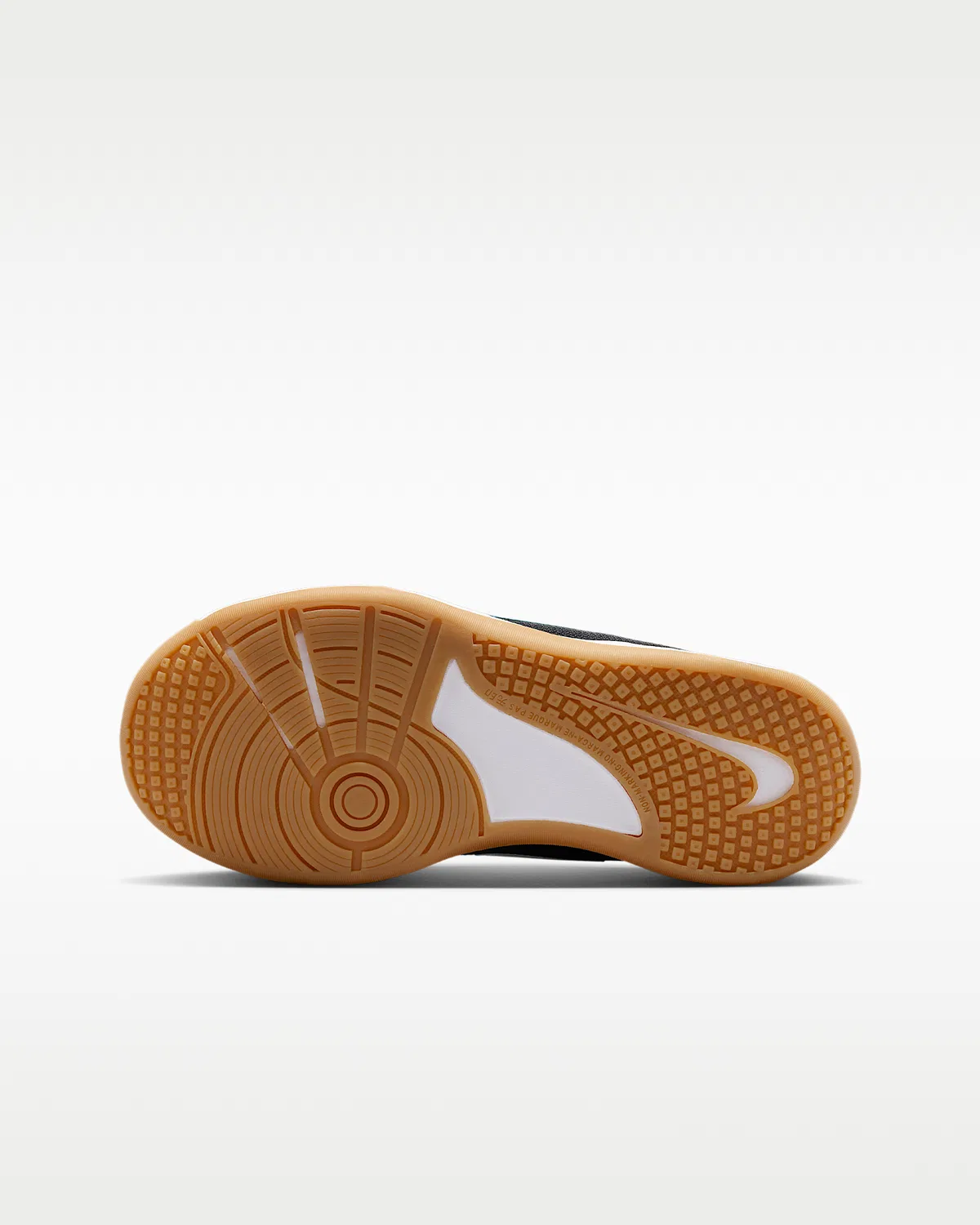 Детские кроссовки для зала Nike Omni Multi-Court, Black/Blue Crystal/Total Orange/Clear Emerald — фото 2