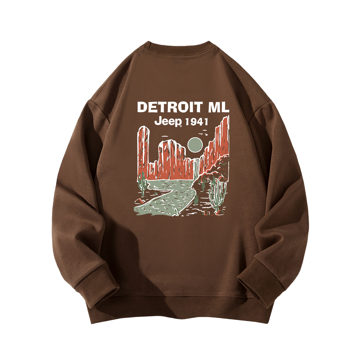 

Детская толстовка Jeep, Coffee (Fleece-Lined)