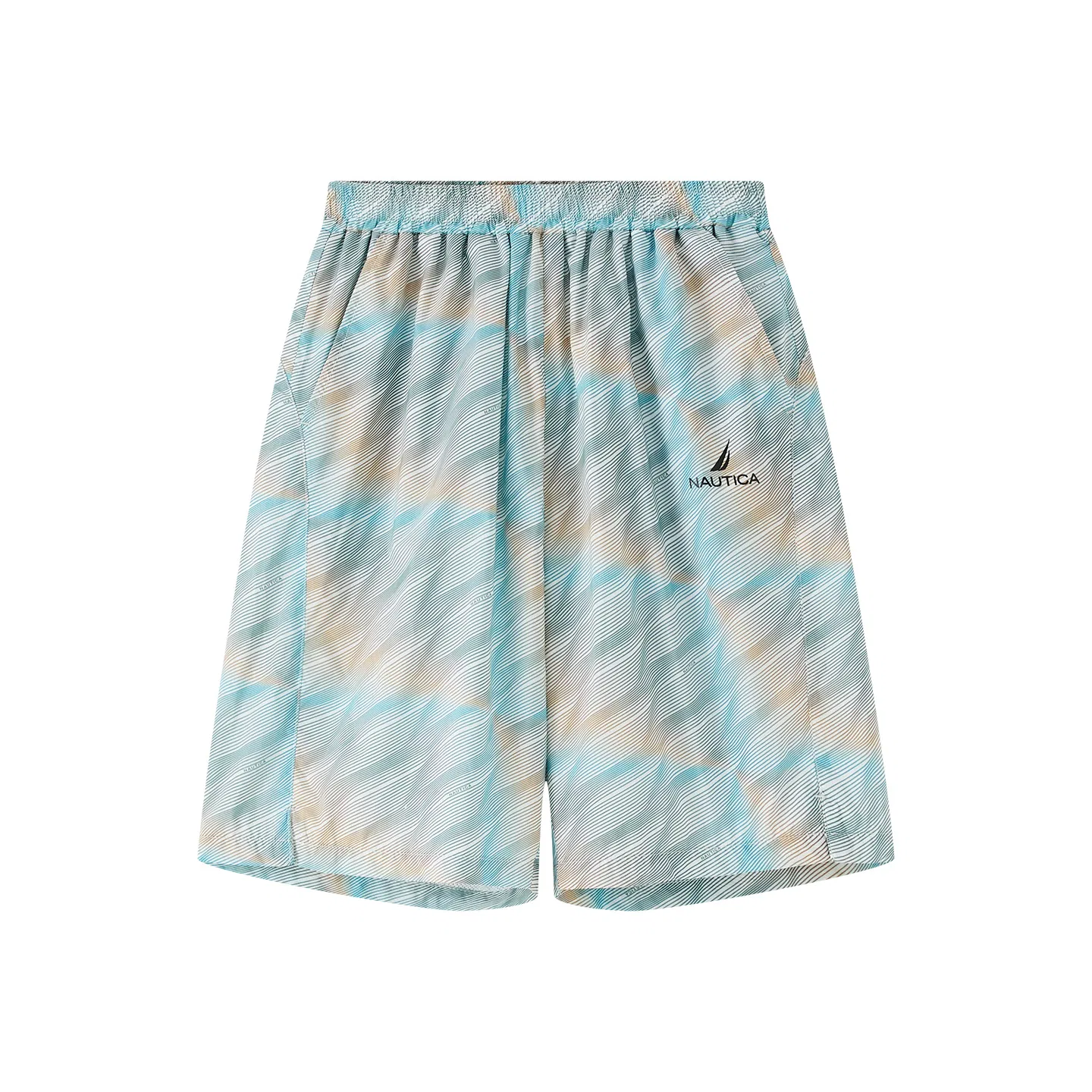 Детские шорты Thin NAUTICA, Green Floral Fabric