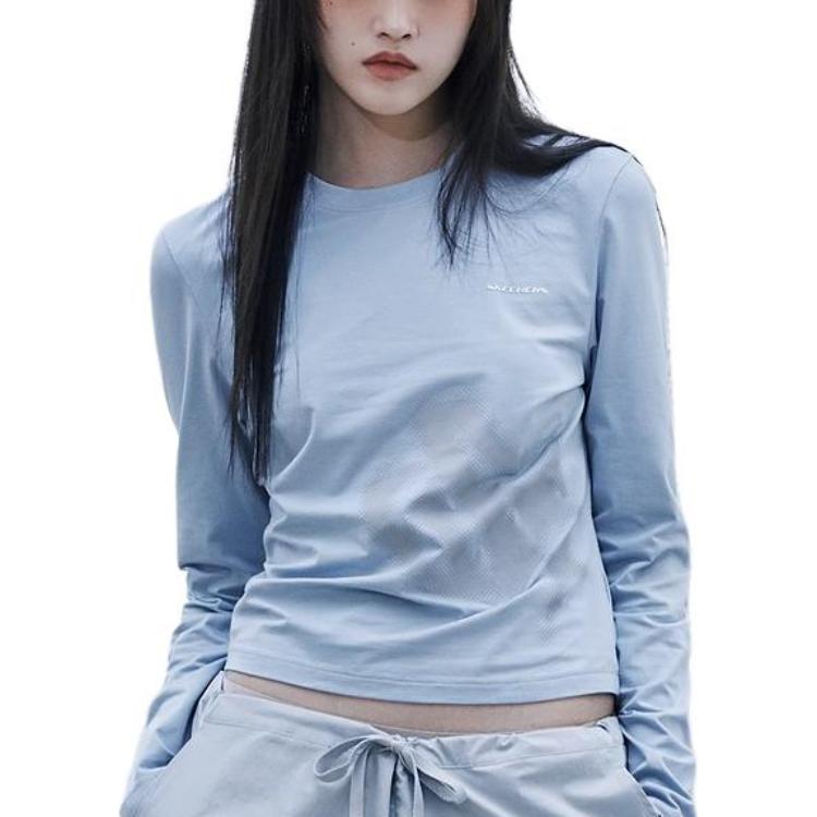 

Футболка женская Dusty Blue Skechers, цвет Dusty Blue/00FE
