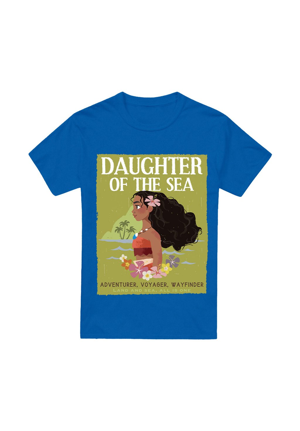 

Футболка с принтом MOANA DAUGHTER OF THE SEA Disney, синий
