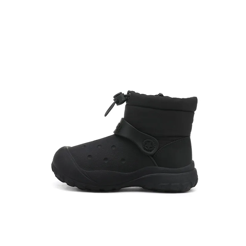 Детские зимние ботинки mid top с противоскользящей подошвой, водонепроницаемые, утепленные Jeep, экрю-Fleece-Lined — фото 3