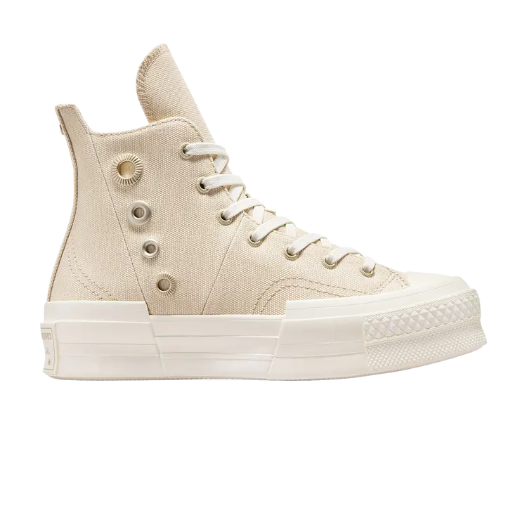 

Кроссовки Converse Chuck 70 Plus High, кремовый, Бежевый, Кроссовки Converse Chuck 70 Plus High, кремовый