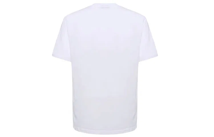 Футболка мужская белая V-образный вырез Moderate Straight Fit VERSACE, White — фото 3