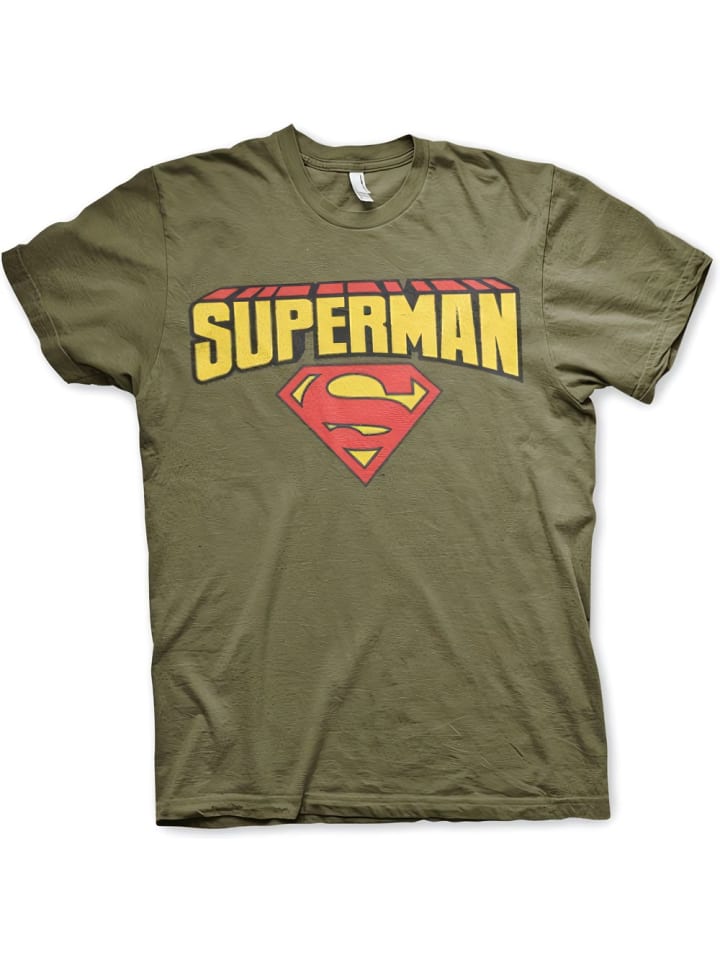 

Футболка Superman, зеленый