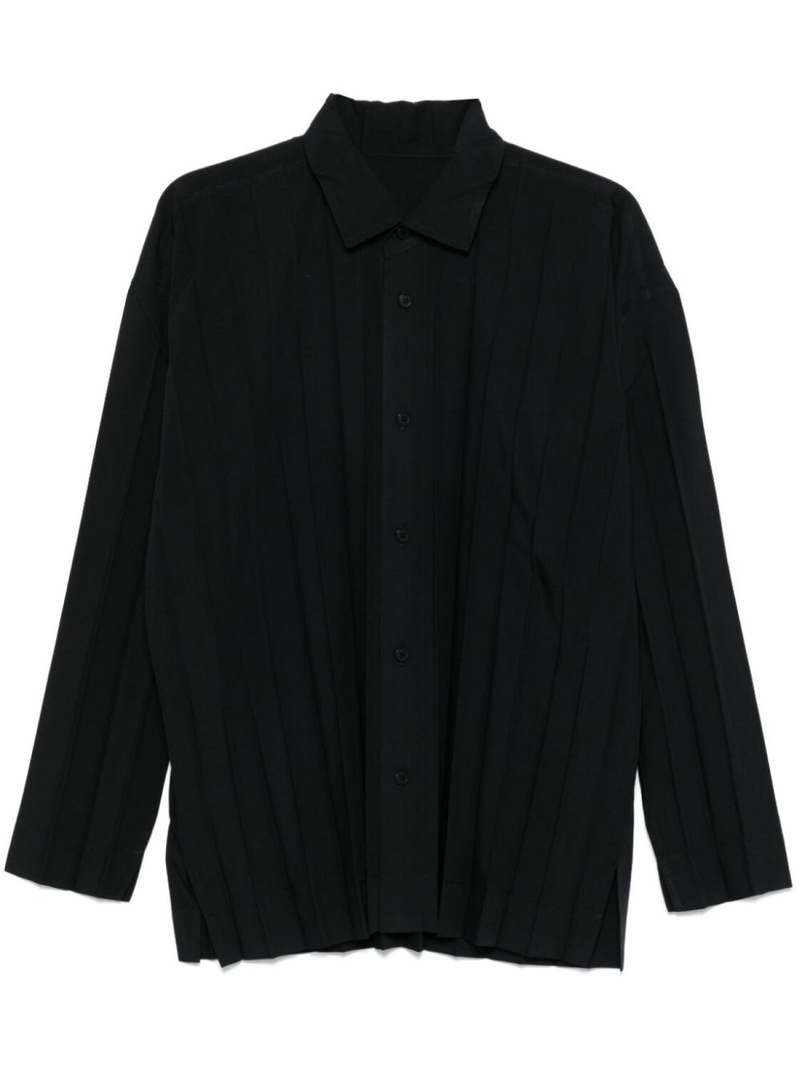 

Рубашка по краю Homme Plissé Issey Miyake, черный