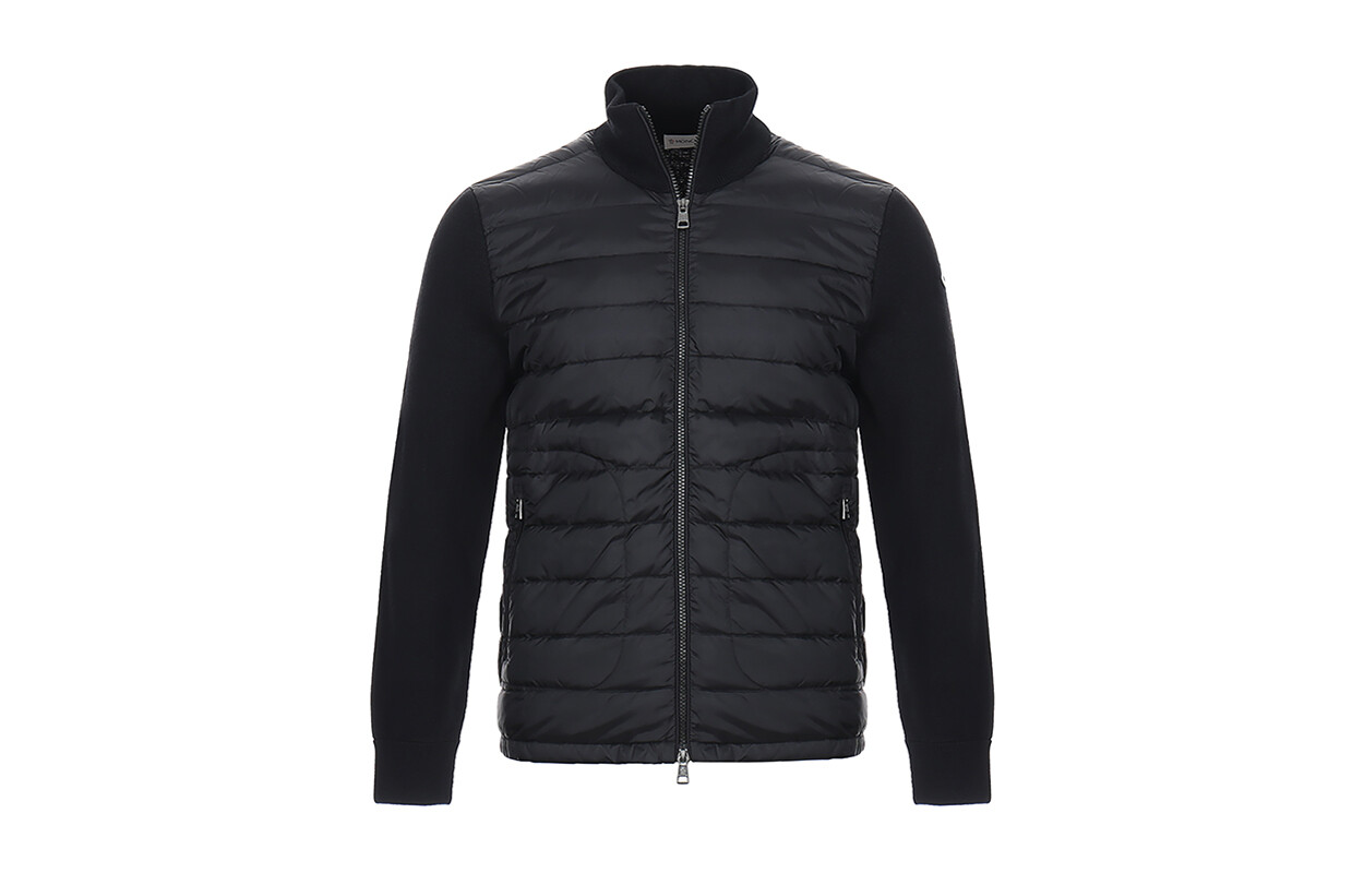 

Пуховик мужской черный Moncler