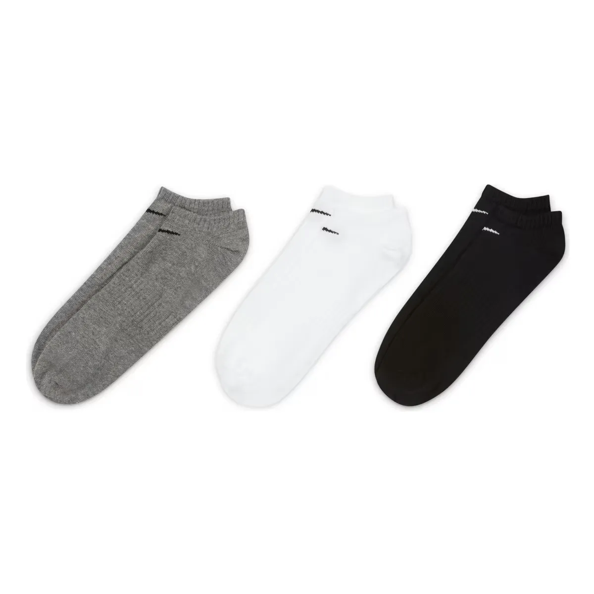 

Носки Nike Everyday Lightweight, 3 пары, до щиколотки, многоцветный