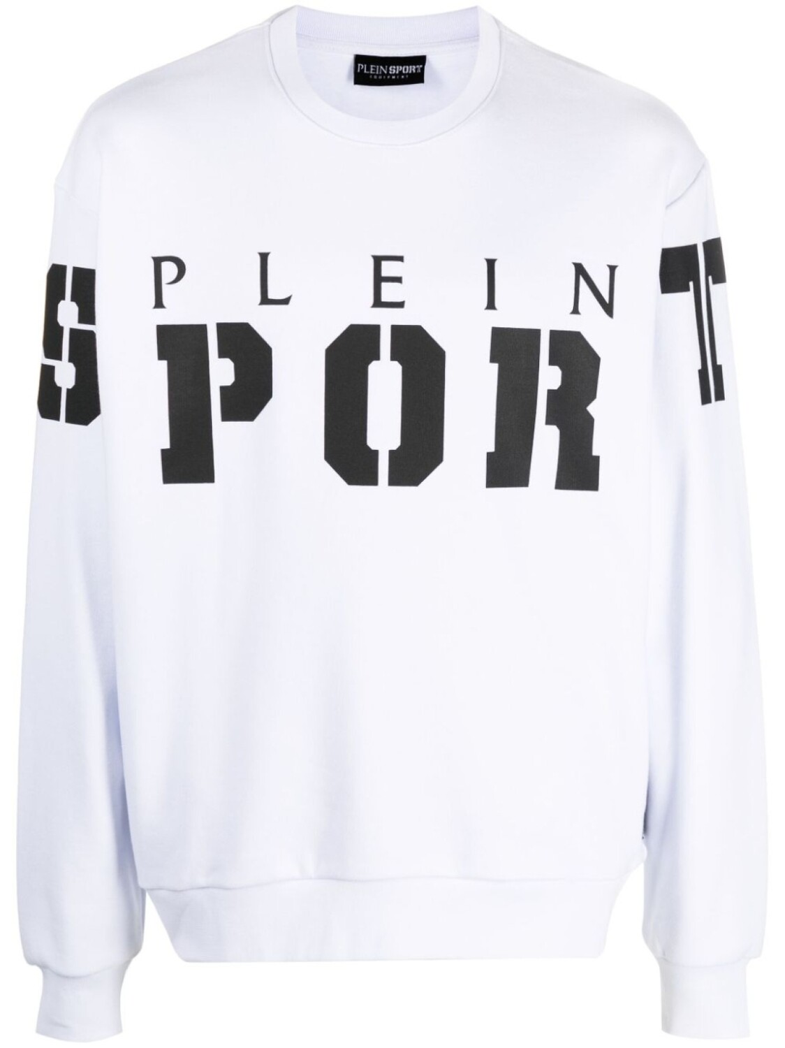 

Plein Sport толстовка с логотипом, белый