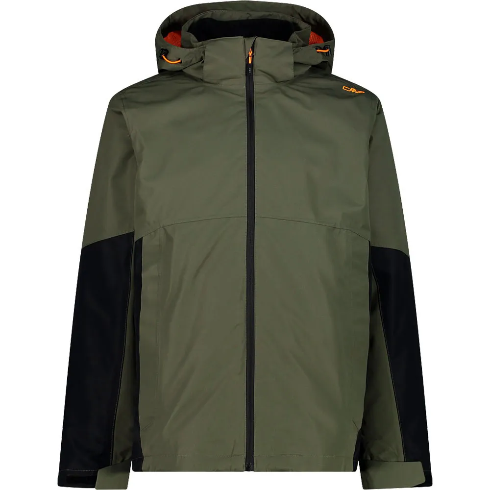

Куртка CMP Zip Hood Detachable Inner 32Z1837D detachable, зеленый