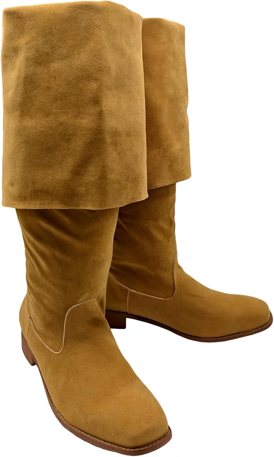 

Мужские средневековые пиратские сапоги эпохи Возрождения, сапоги капитана викингов, обувь для хэллоуинского пиратского косплея Junqiako, желтый